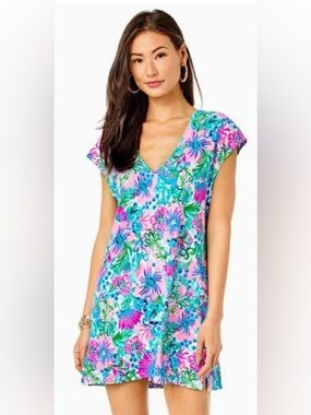 New with tags Lilly Pulitzer Talli cover-up size XXS Mandevilla Baby